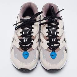 Nike Multicolor Fabric and Leather Air Max 96 II Malt Taupe Haze Low-Top Sneakers Size 40