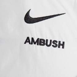 Nike x Ambush Jade Green Faux Fur Reversible Jacket L