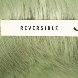 Nike x Ambush Jade Green Faux Fur Reversible Jacket L