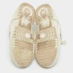 Nike Cream Leather and Mesh Dunk Low Disrupt Coconut Milk Sneakers Size 39