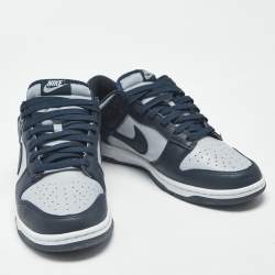 مملوكة مسبقًا حذاء رياضي نايك دانك لو جلد بلونين برباط مقاس 44.5