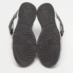 Pre Owned Nike Dunk High Panda Size 38 Black/White Leather High Top Sneakers