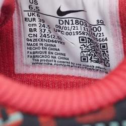 Pre Owned Nike Air Max 1 SP Concepts Far Out Size 39 Multicolor Canvas and Denim Low Top Sneakers