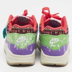 Pre Owned Nike Air Max 1 SP Concepts Far Out Size 39 Multicolor Canvas and Denim Low Top Sneakers