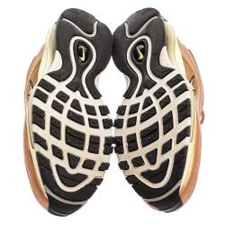 Pre Owned Nike Metallic Gold/Purple Dessert Dust Air Max 97 Low Top Sneakers Size 42.5
