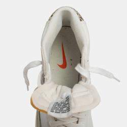 Nike Blazer Mid '77 Vintage Grey/White Suede And Snakeskin Embossed High Top Sneakers Size 42