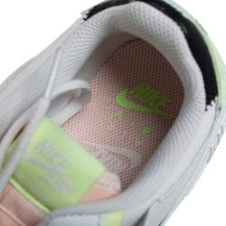 Pre Owned Nike White Leather Air Force 1 Shadow White Crimson Tint Low Top Sneakers Size 38