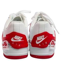Nike WMNS Air Force 1 White Leather Infinity Sneakers Size 42