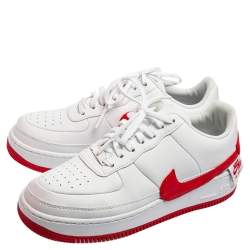 Nike WMNS Air Force 1 White Leather Infinity Sneakers Size 42