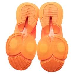 Pre Owned Nike Air Zoom SuperRep Orange Fabric Lace Up HIIT Class Sneakers Size 38