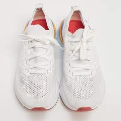 Nike Epic React White Knit Fabric Low Top Sneakers Size 40