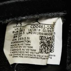 Pre Owned Nike Jordan Multicolor Leather And Fabric Air Jordan 1 Retro Tie-Dye High Top Sneakers Size 38.5