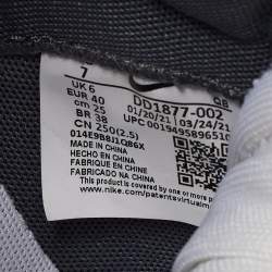 Nike x Sacai Grey Suede Blazer Low Iron Grey Sneakers Size 40