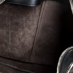 Pre Owned Nina Ricci Black Leather Large Kuti Hobo with Purse