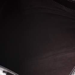 Nina Ricci Dark Beige/Brown Vintage Coated Canvas and Leather Tote