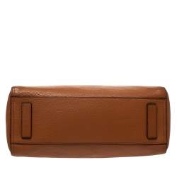 Pre Owned Nina Ricci Collection Tan Leather Tote