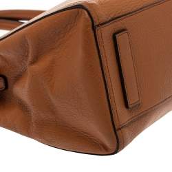 Pre Owned Nina Ricci Collection Tan Leather Tote