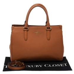 Pre Owned Nina Ricci Collection Tan Leather Tote