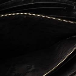 Pre Owned Nina Ricci Black Leather Chain Tote