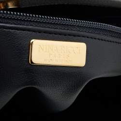 Nina Ricci White Leather Chain Shoulder Bag