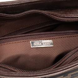 Nina Ricci Tobacco Printed Nylon Shoulder Bag