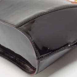 Nina Ricci Black Patent Leather Satchel