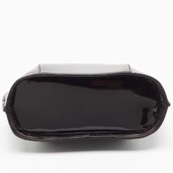 Nina Ricci Black Patent Leather Satchel