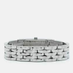 Pre Owned Nina Ricci N00172 White Dial Stainless Steel Women's Wristwatch 14 mm