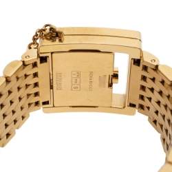 Pre Owned Nina Ricci Silver Gold Tone Stainless Steel N022.43 Women's Wristwatch 28.5 mm