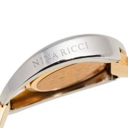 Nina Ricci Mother of Pearl Two-Tone Stainless Steel N030004SM Women's Wristwatch 38 mm