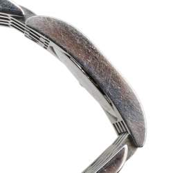 Pre Owned Nina Ricci Blue Mother of Pearl Stainless Steel N000113 Women's Wristwatch 25 mm