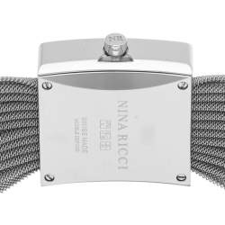 Pre Owned Nicci Ricci Mother of Pearl Stainless Steel NO19.12 Women's Wristwatch 24 mm