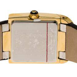 Pre Owned Nina Ricci White Gold-Plated Stainless Steel Classic Women's Wristwatch 29MM