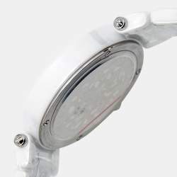 Nina Ricci  White High-Tech Ceramic Stainless Steel NO68005SM Women's Wristwatch 36.50 mm