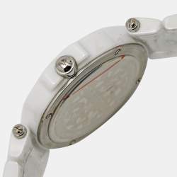 Nina Ricci  White High-Tech Ceramic Stainless Steel NO68005SM Women's Wristwatch 36.50 mm