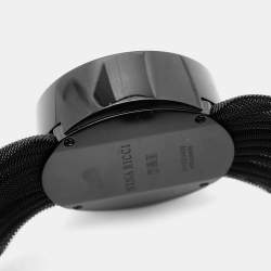Nina Ricci Black PVD Stainless Steel Chronograph N021.25 Women's Wristwatch 31 mm