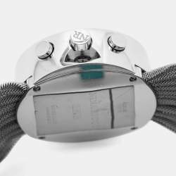 Nina Ricci Black Stainless Steel Diamonds N021.15 Quartz Chronograph Women's Wristwatch 31 mm