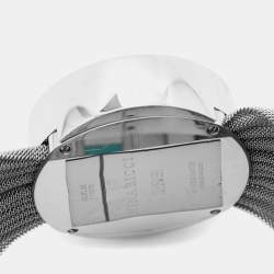 Nina Ricci Black Stainless Steel Diamonds N021.15 Quartz Chronograph Women's Wristwatch 31 mm
