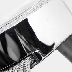 Nina Ricci Black Stainless Steel Diamonds N021.15 Quartz Chronograph Women's Wristwatch 31 mm