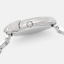 Pre Owned Nina Ricci Silver Stainless Steel NR089015 Women's Wristwatch 35 mm 