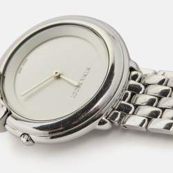 Pre Owned Nina Ricci Silver Stainless Steel NR089015 Women's Wristwatch 35 mm 