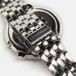 Pre Owned Nina Ricci Silver Stainless Steel NR089015 Women's Wristwatch 35 mm 