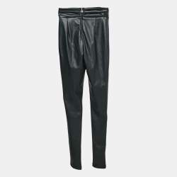 Nookie Black Faux Leather Skinny Viktoria Pants M