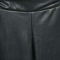 Nookie Black Faux Leather Skinny Viktoria Pants M