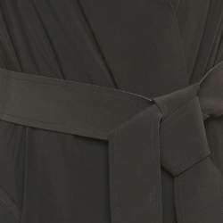 مملوكة مسبقًا Norma Kamali Black Jersey Wide Leg Jumpsuit S