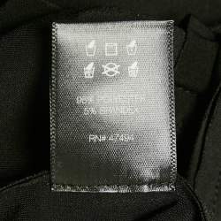 مملوكة مسبقًا Norma Kamali Black Jersey Wide Leg Jumpsuit S