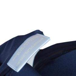 مملوكة مسبقًا Notte By Marchesa Navy Blue Strapless Satin and Silk Dress L