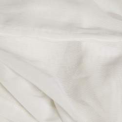 Oceanus Swimwear White Beaded Jersey Marina Dress S