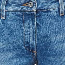 Off-White Blue Denim Flared Jeans S/Waist 31"