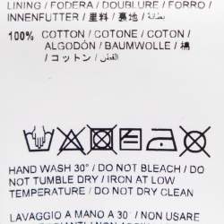 مملوكة مسبقًا Off-White Black Stretch Knit Flared Silhouette Track Pants M